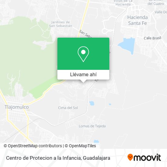 Mapa de Centro de Protecion a la Infancia