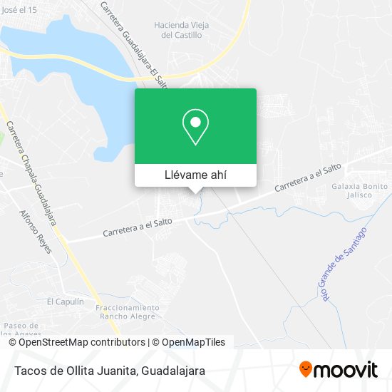 Mapa de Tacos de Ollita Juanita