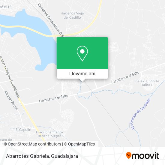 Mapa de Abarrotes Gabriela