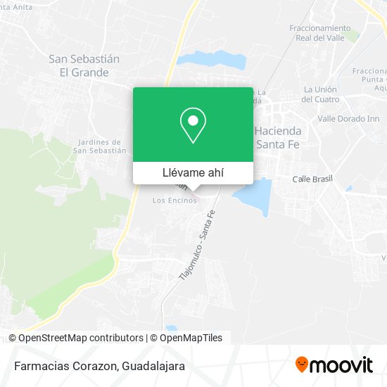 Mapa de Farmacias Corazon