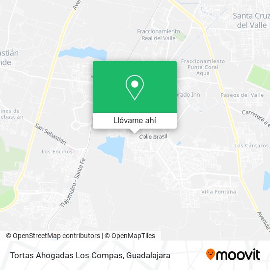 Mapa de Tortas Ahogadas Los Compas