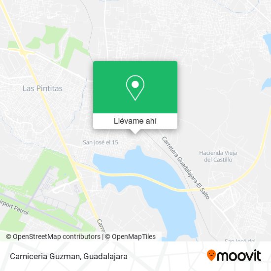 Mapa de Carniceria Guzman