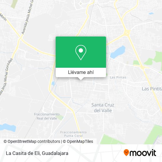 Mapa de La Casita de Eli