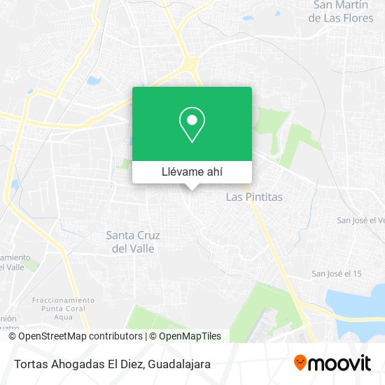 Cómo llegar a Tortas Ahogadas El Diez en Tonalá en Autobús?