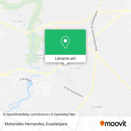 Mapa de Materiales Hernandez