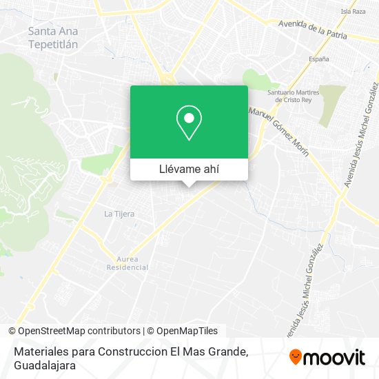 Mapa de Materiales para Construccion El Mas Grande