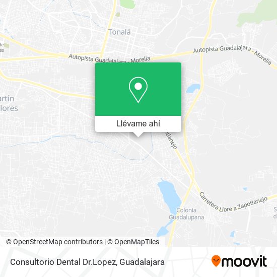 Mapa de Consultorio Dental Dr.Lopez