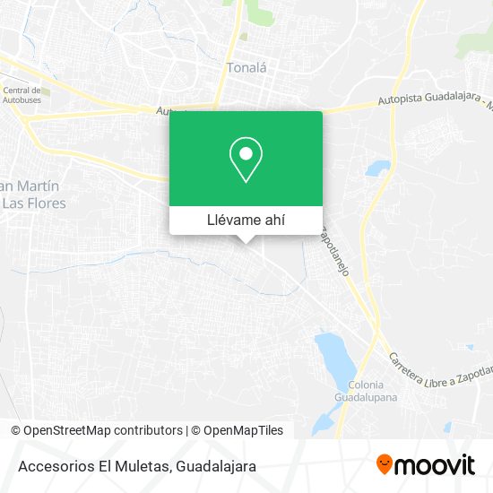 Mapa de Accesorios El Muletas