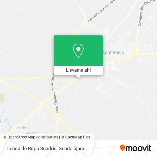 Mapa de Tienda de Ropa Suadris