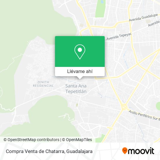 Mapa de Compra Venta de Chatarra