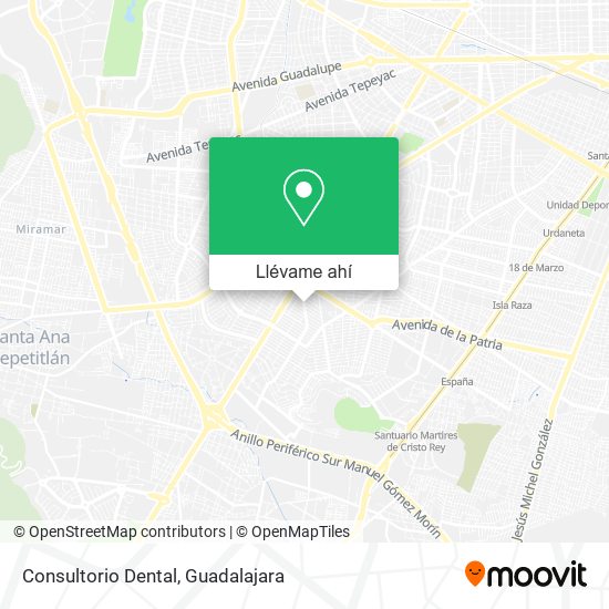 Mapa de Consultorio Dental