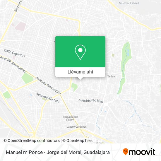 Mapa de Manuel m Ponce - Jorge del Moral