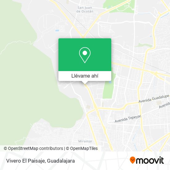 Mapa de Vivero El Paisaje