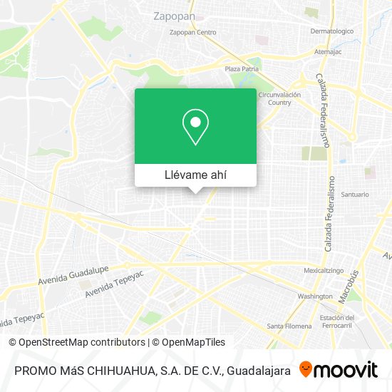 Mapa de PROMO MáS CHIHUAHUA, S.A. DE C.V.