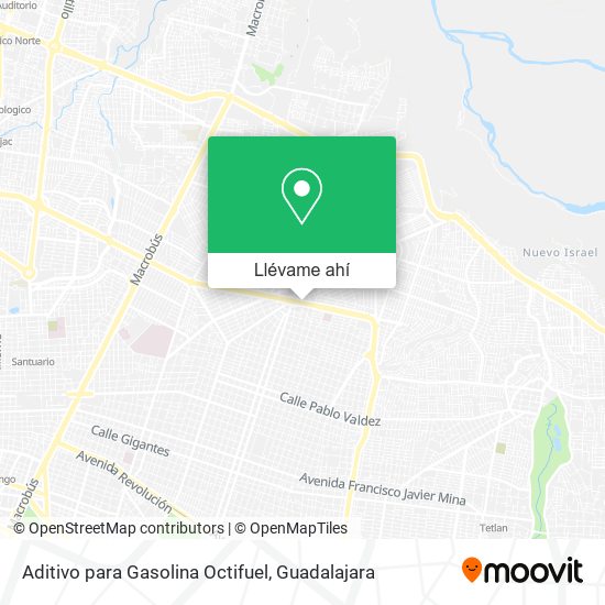 Mapa de Aditivo para Gasolina Octifuel