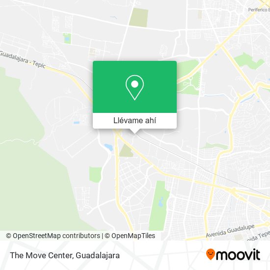 Mapa de The Move Center