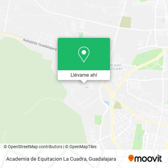 Mapa de Academia de Equitacion La Cuadra