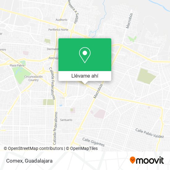 Cómo llegar a Comex en Guadalajara en Autobús o Tren?