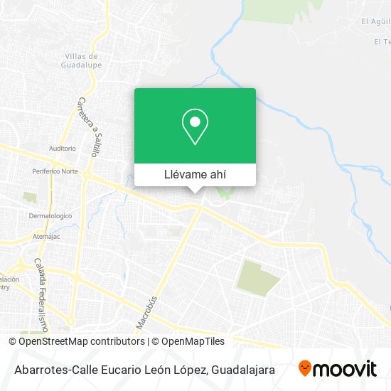 Mapa de Abarrotes-Calle Eucario León López