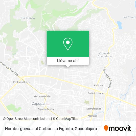 Mapa de Hamburguesas al Carbon La Figurita