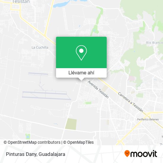 Cómo llegar a Pinturas Dany en Zapopan en Autobús?