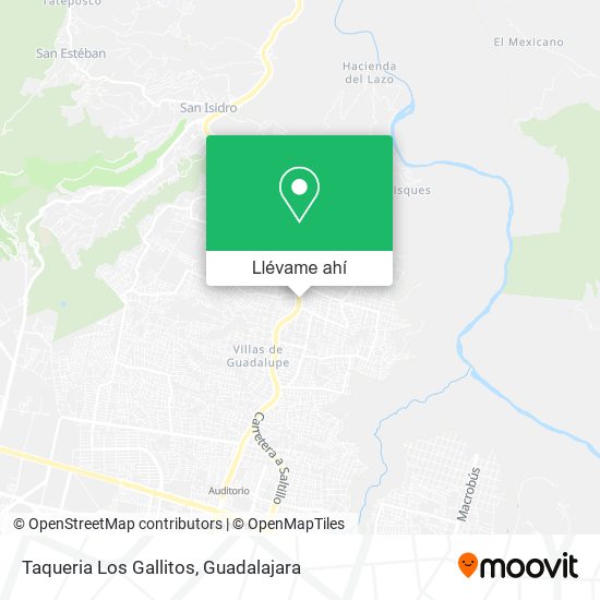 Mapa de Taqueria Los Gallitos