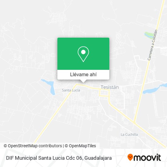 Mapa de DIF Municipal Santa Lucia Cdc 06