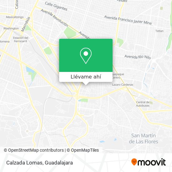 Mapa de Calzada Lomas