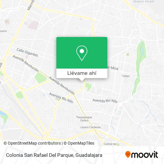 Cómo llegar a Colonia San Rafael Del Parque en Guadalajara en Autobús o  Tren?