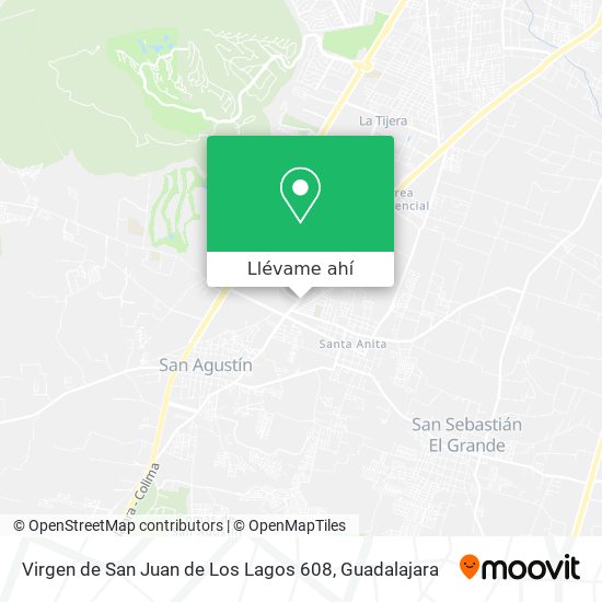 Mapa de Virgen de San Juan de Los Lagos 608