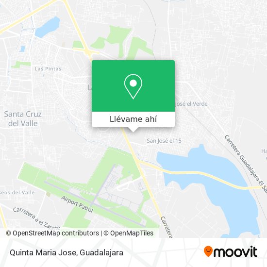 Mapa de Quinta Maria Jose