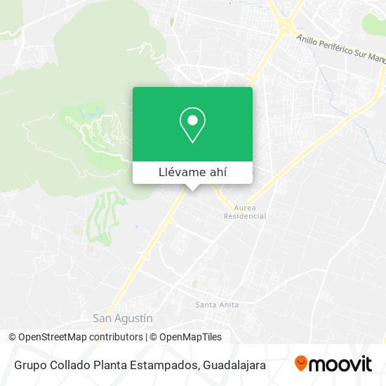 Mapa de Grupo Collado Planta Estampados