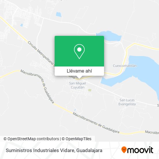 Mapa de Suministros Industriales Vidare