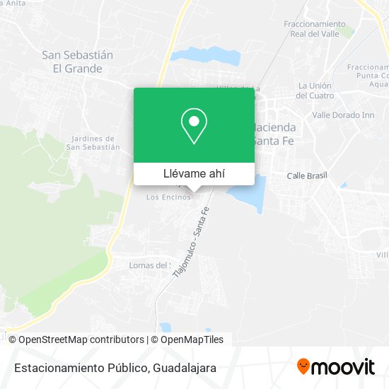 Mapa de Estacionamiento Público