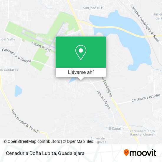 Mapa de Cenaduria Doña Lupita