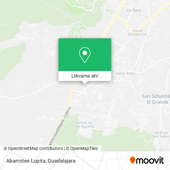 Mapa de Abarrotes Lupita