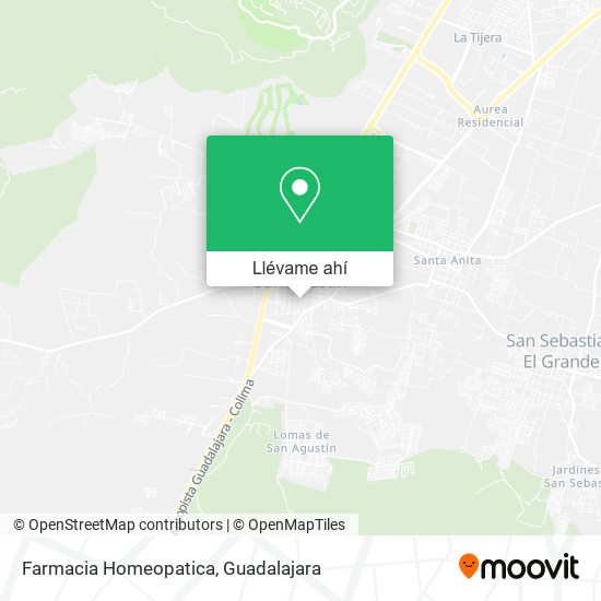 Mapa de Farmacia Homeopatica