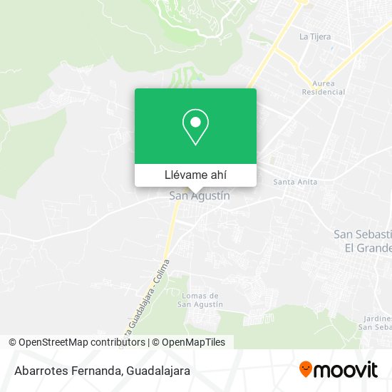 Mapa de Abarrotes Fernanda