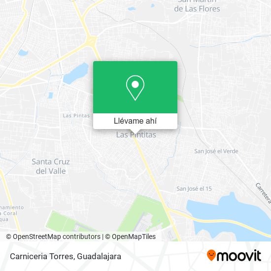 Mapa de Carniceria Torres