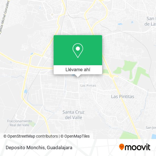 Mapa de Deposito Monchis