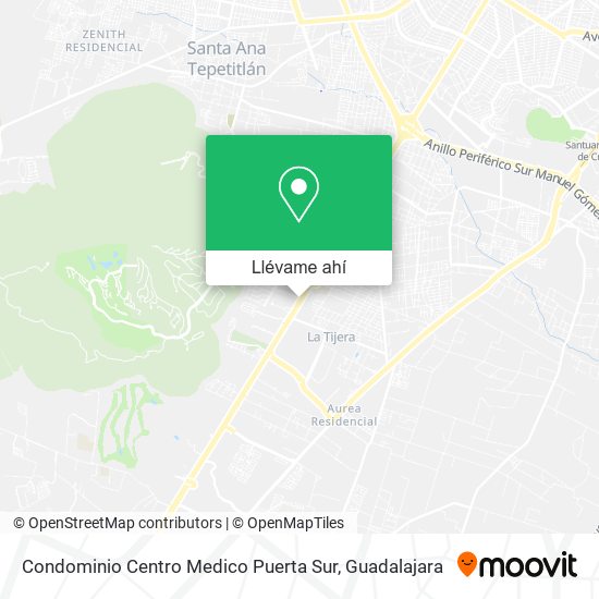 Mapa de Condominio Centro Medico Puerta Sur