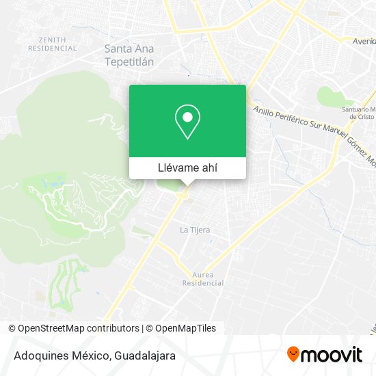 Mapa de Adoquines México