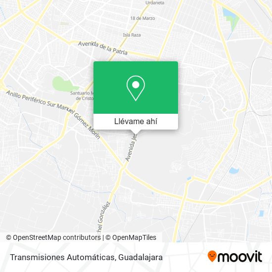 Mapa de Transmisiones Automáticas