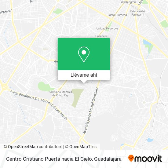 Mapa de Centro Cristiano Puerta hacia El Cielo