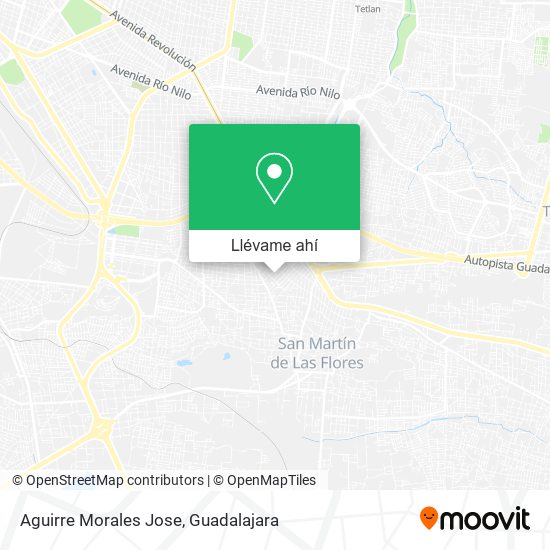 Mapa de Aguirre Morales Jose