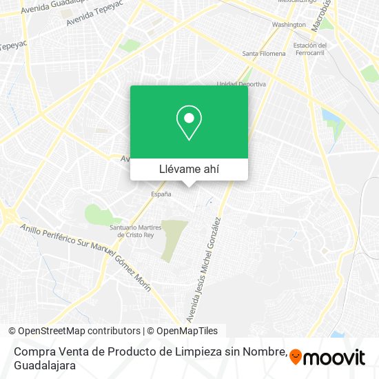 Mapa de Compra Venta de Producto de Limpieza sin Nombre