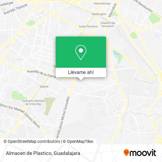 Mapa de Almacen de Plastico