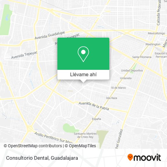 Mapa de Consultorio Dental