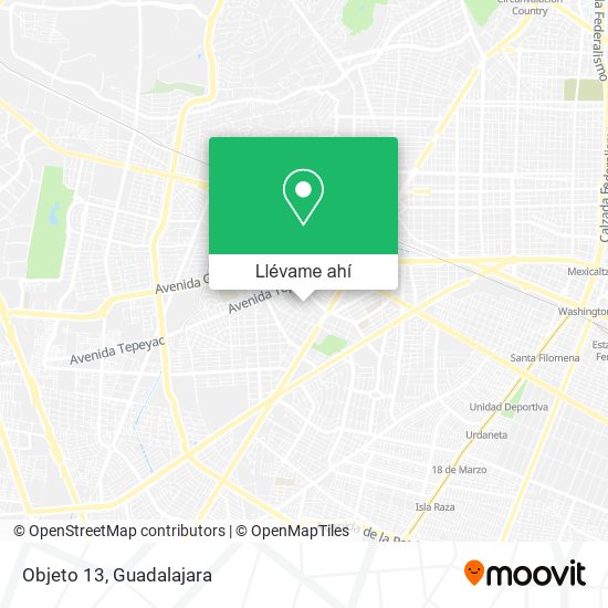 Mapa de Objeto 13