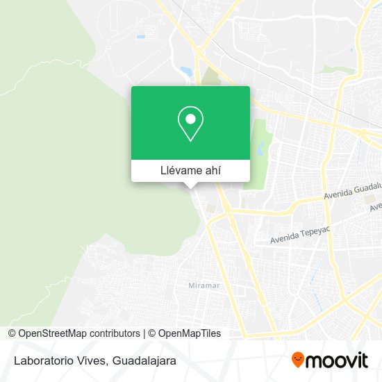 Mapa de Laboratorio Vives